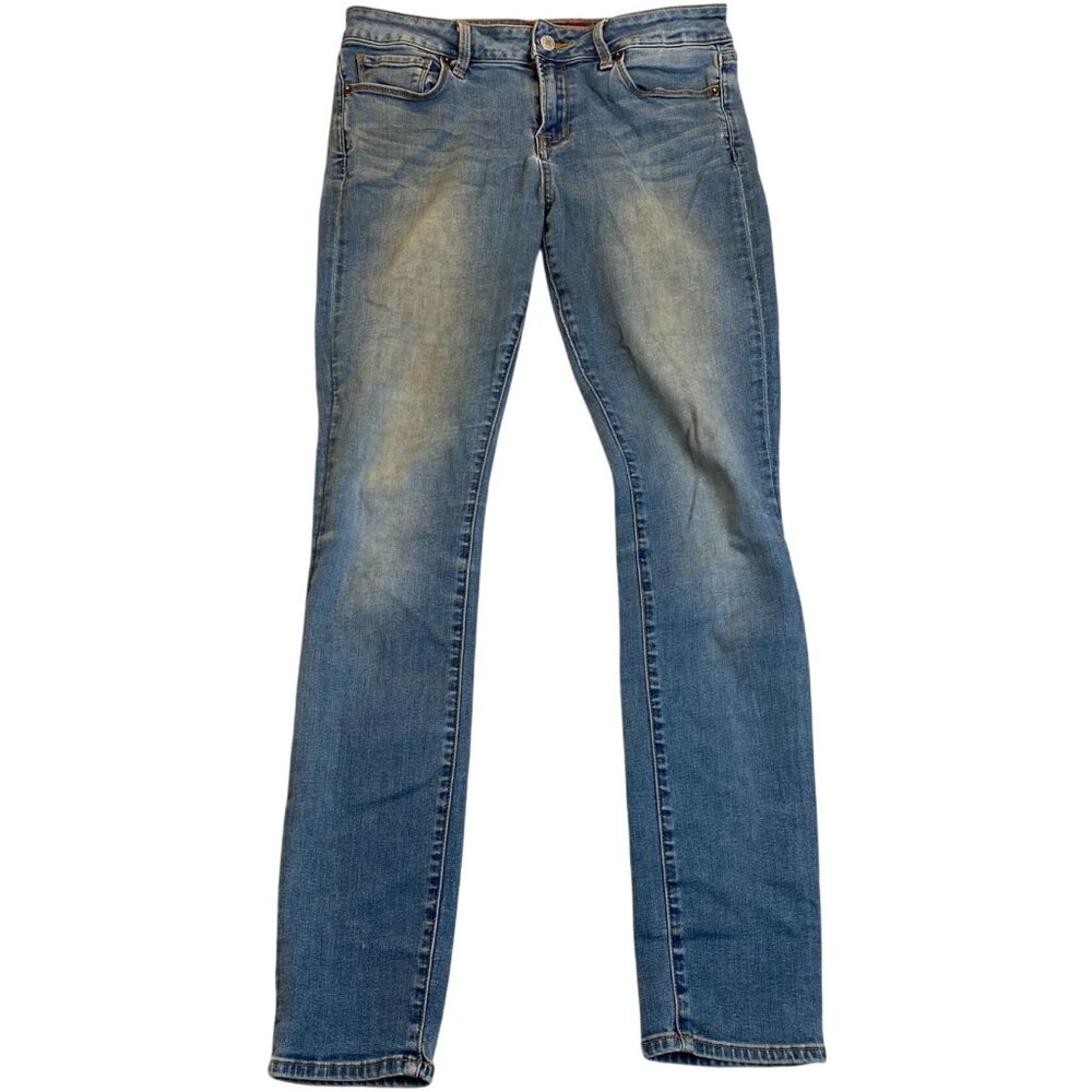 Lucky Brand Womens Jeans 10/30 Leyla Skinny Regular Mid-Rise Handcrafted Distres